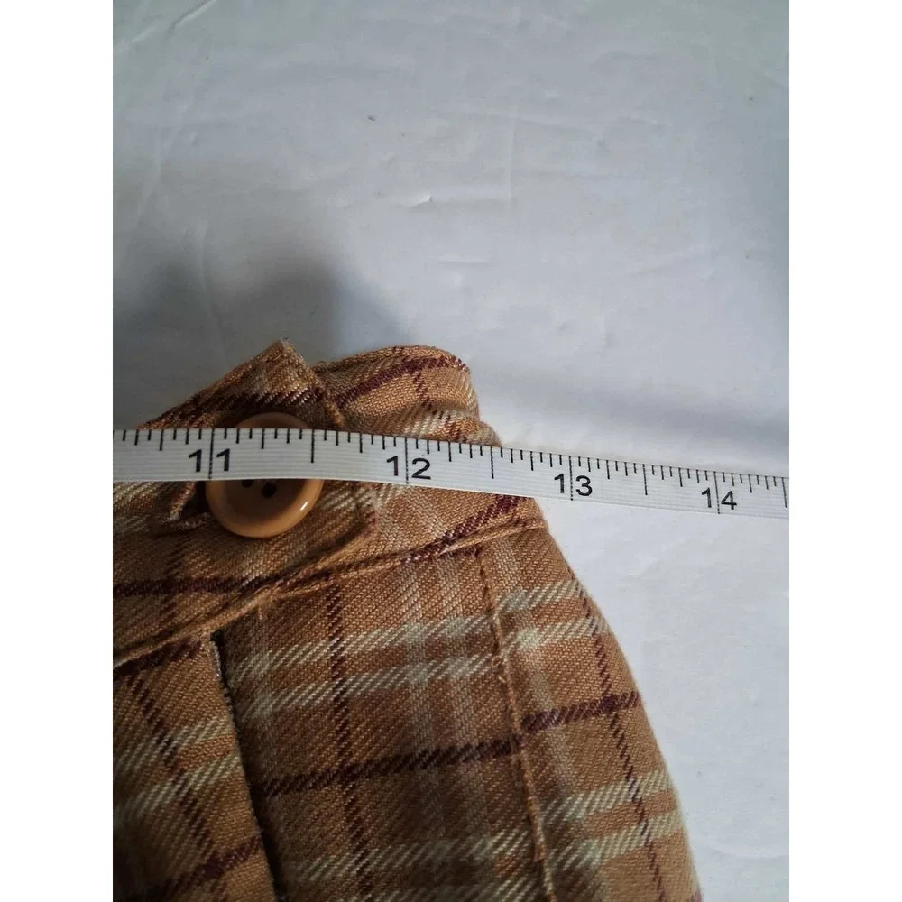 Forever 21‎ Mini Skirt Small Plaid Flannel Skater School Pleated Tennis Y2K 90s
